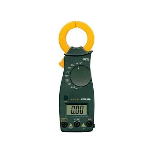 VC3266A digital clamp meter Current 600A, AC / DC voltage, 3 1/2 digit display, maximum reading 1999