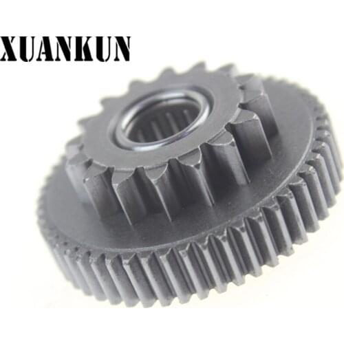 XUANKUN Motorcycle Parts Motors Start Gear Start Teeth