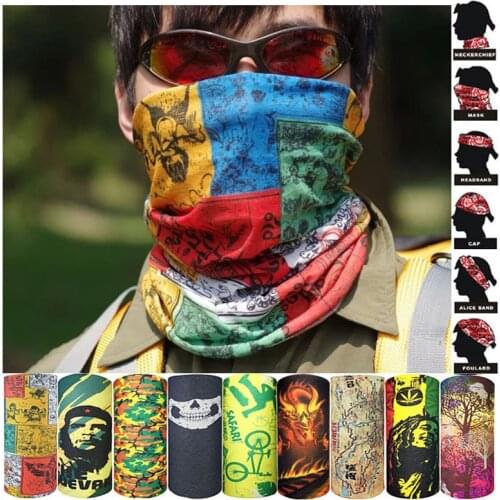 1pca Outdoor Turban Fishing Sport Cycling Mask Military Turban Mask Turban Neck Warm Tubular Turban Windproof
