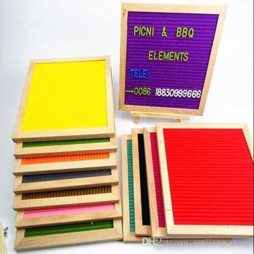 10*10inch Black Felt Letter Board with 360 Changable Characters Free Craft Knife and Pouch for Home Office Business Events and S