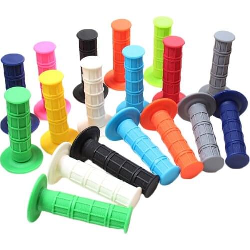 11 Color Gel Rubber Handlebar Grips For CRF YZF WRF KXF KLX KTM RMZ Pit Dirt Bike Motocross Motorcycle Enduro MX Offroad
