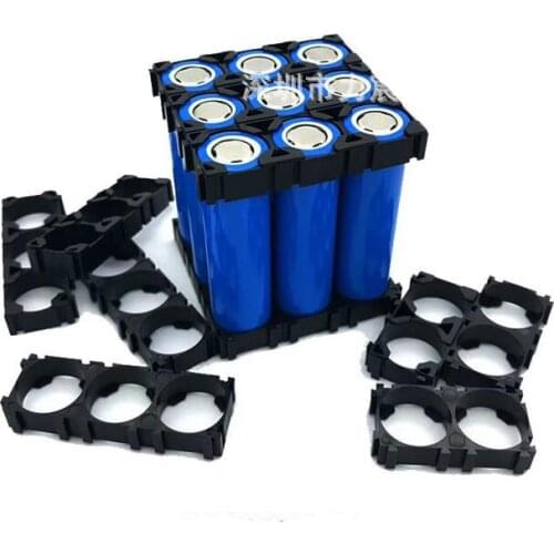 2000pcs/lot 21700 1*2 1*3 Battery Holder Bracket Cell Safety Anti Vibration Plastic Brackets For 2x 3x 21700 Lithium Batteries