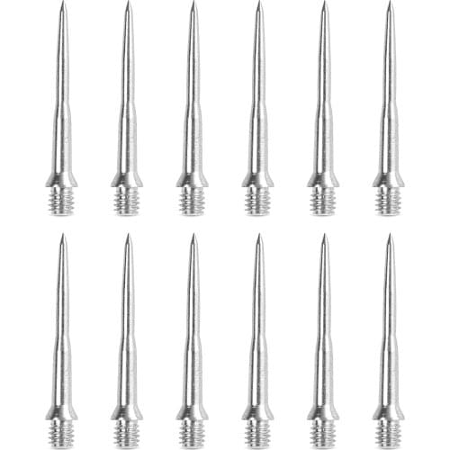 CyeeLife 12 Packs Steel Dart Tips stainless steel,2BA Switch Connector Tool For Soft Darts