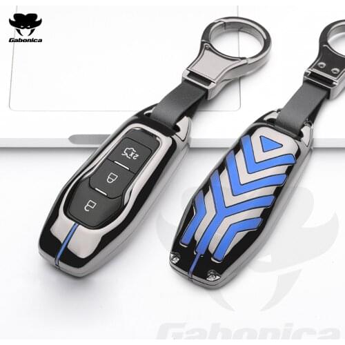 Zinc Alloy Car Remote Key Fob Shell Cover Case For Ford F-150 Mondeo Galaxy S-Max Explorer Ranger 20152016 2017 2018 car styling