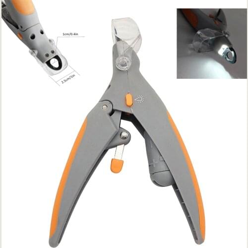 Pet Dog Cat Nail Light Clippers Pet Trimmer Grooming Electric With Led Toe Scissors Nail Claw Products Grinders