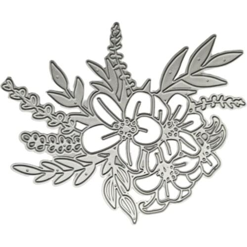 Lotus Leaf Metal Cutting Dies Stencil DIY Scrapbooking Album Paper Card Template Mold Embossing Craft Decoration