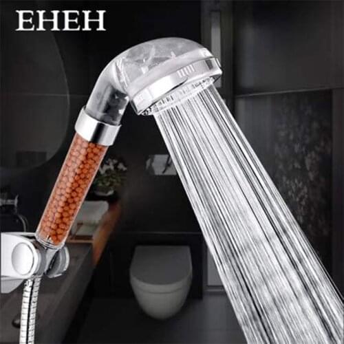 EHEH SPA Shower Head Water Saving High Pressure Spray Nozzle Boost Water Therapy Rainfall Showerhead Water Jet