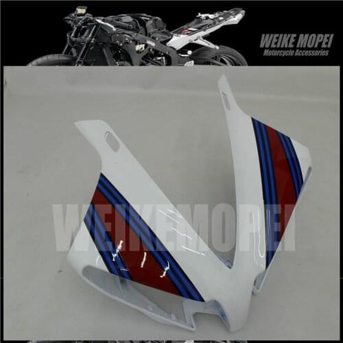 Front Upper Fairing Headlight Cowl Nose Panlel Fit For YAMAHA YZF1000 R1 2009 2010 2011 2012 2013 2014