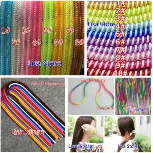 Rainbow Double Triple Spring Protective Sleeve Mobile Tablet Spiral Cord Protector for Cell Phone iPhone Charger Earphone Cord