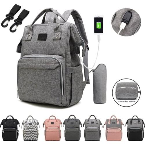 Nappy Backpack Bag Mummy Large Capacity Bag Mom Baby Multi-function Waterproof Outdoor Travel Diaper Bags For Baby Care