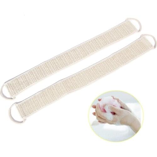 Bath Brush Shower Natural Exfoliating Loofah Towel Soft Massage Spa Scrubber Bath Sponge Back Body Skin Health Cleaning Tools