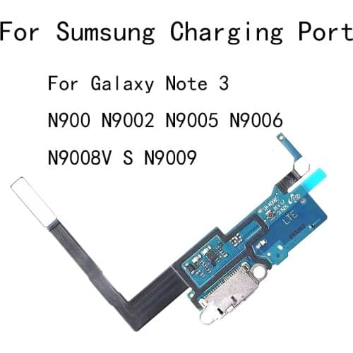 USB Charging Dock Port Socket Jack Connector Charge Board Flex Cable For Samsung Galaxy Note 3 N900 N9002/9 N9005 N9006 N9008V S