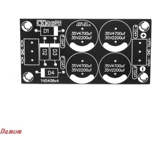 Rectifier Filter Power Supply Board Amplifier Dual Power PCB Bare Board Xinp