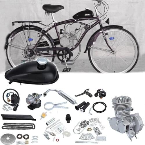2-stroke Gasoline Engine Kit 50cc Electric Bicycle Engine Complete Motorcycle High-power Gasoline Engine Motor Unit accessories