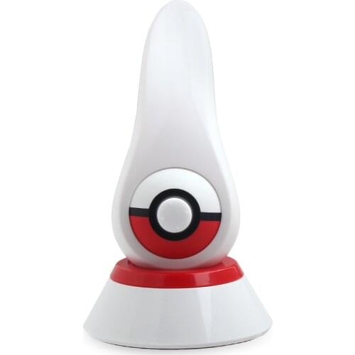 OSTENT 2 in 1 Hand Grip Stand Cradle Holder Charger Pack for Nintendo Switch Poké Ball Plus