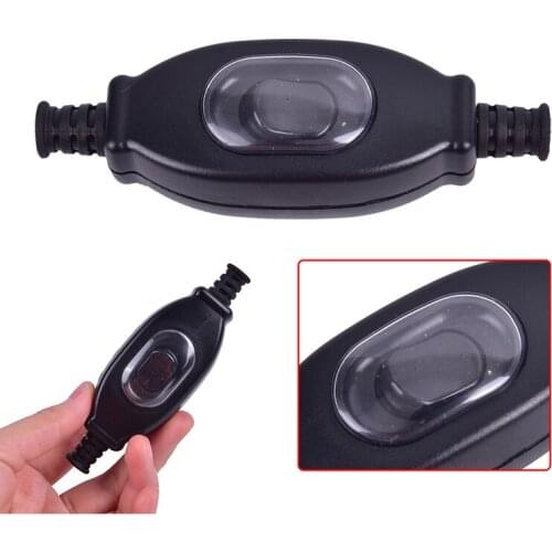 204 IP65 Waterproof In Line Switch 3A 250V Cord Switch Round Wire Contact Double Cut Switch Dustproof Switch