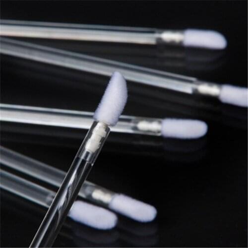 50pcs Make up brushes maquillage mascara wands Lip brush pen cleaner cleaning eyelash disposable makeup brush set applicators