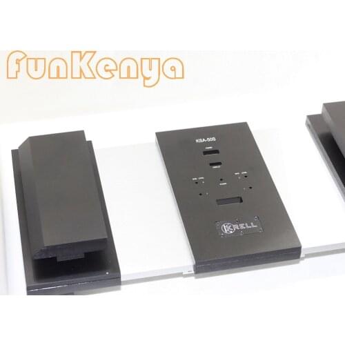 50S Big Size Power Amplifier Supply Chassis DIY Class A Hi-end Aluminum Box Amplify Housing W480 H224 D424