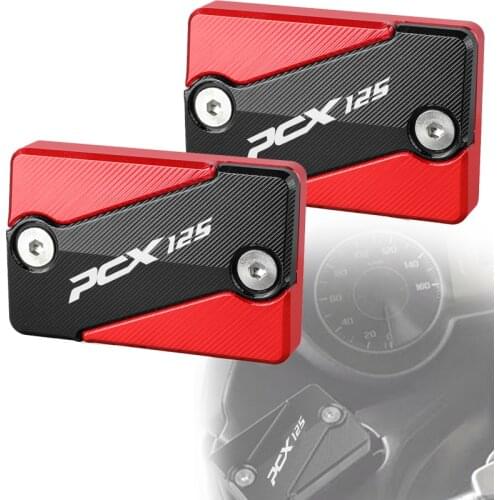 Motorcycle Accessories Part Fluid Reservoir Cap Motorbike front brake moto Aluminum For HONDA PCX 125 PCX125 pcx150 2015-2019