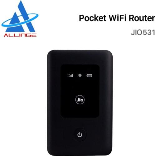 ALLINGE New Product 4G LTE Wifi Pocket Wireless Router 150Mbps Olax Jiofi Mobile Hotspot SIM Card Slot Mini Sharing Outdoor Mifi