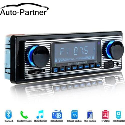 NEW 12V Car Radio Player Bluetooth Stereo FM MP3 USB SD AUX Audio Auto Electronics autoradio 1 DIN oto teypleri radio para carro