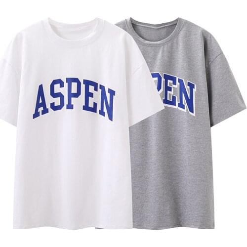 Oversize Women Soft Cotton O Neck T-shirt 2021 Summer Fashion Ladies High Street T-shirt Female Vintage Loose T-shirt