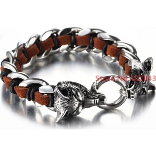 Granny Chic Leather Bracelets