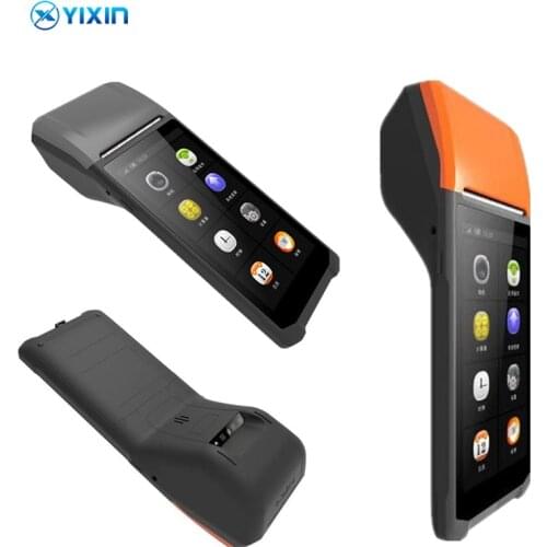 Android 8.1 PDA Handheld POS Terminal Bluetooth Thermal Receipt Printer 3G WiFi Built-in 58mm Printer for E-boleta Google Play