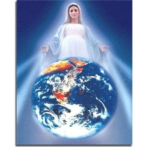 Peter ren DIY Diamond painting fairy Diamond embroidery religion square craft Rhinestone mosaic Full needlework Fukuzawa Global