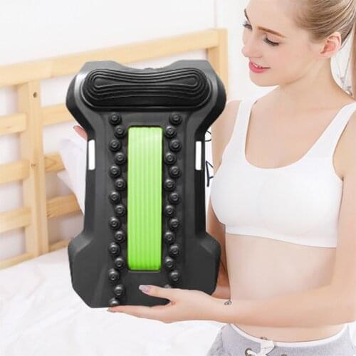 Back Massager Stretcher Back Massage Equipment Cervical Spine Support Relaxation Neck Spine Pain Relief Relaxation Massager