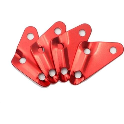 Outdoor Tent Rope Buckles Aluminum Alloy Outdoor Camping Wind Rope Stopper Wigwam Awning Adjustable Buckle