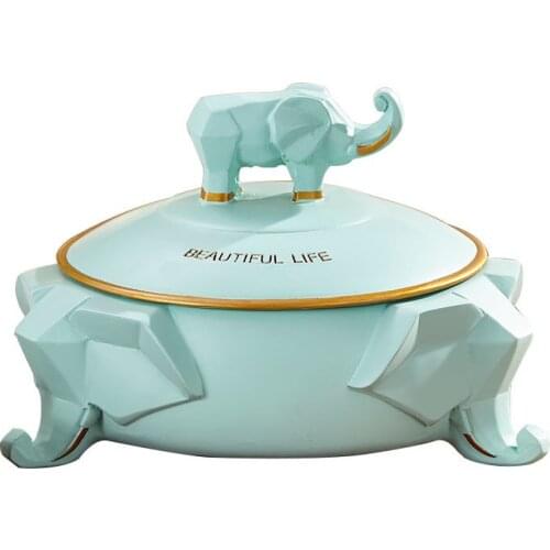 Resin tissue box fashion romantic pink tissue box cotton swab box home living room multi-function remote control storage box