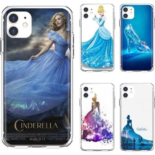For Huawei Mate 20 30 40 7 8 9 10 Lite Pro P Smart 2018 2019 Plus G7 G8 cinderella-In-Colourful-Art Silicone Cover Bag
