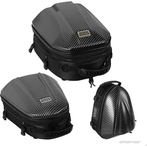 Hard Shell Motorcycle Tail Bag Multifunctional waterproof Rear Motorcycle Seat Bag Motorcycle helmet bag Rider Backpack Luggage