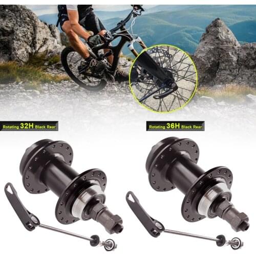MTB Hub Quick Release Rear Hub 32/36 Holes Mountain Bike Hub Disc Brake Aluminum Alloy Bicycle Hub Bike Accessories