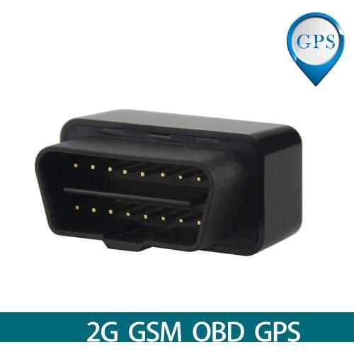 High Accuracy Mini Plug-n-Play OBD car GPS Tracker GPS LBS positioning ACC detection realtime tracking locator Multiple alarm