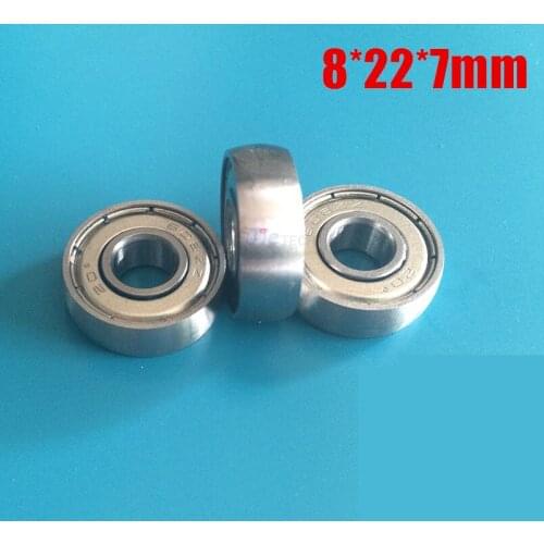8*22*7mm Bread car pulley Microsphere arc R type wheel with Bearing CS608 UC608ZZ 8x22x7mm