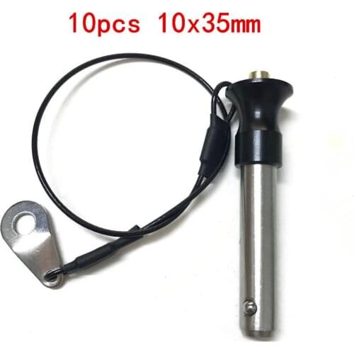 10pcs Line Array Speaker Accessories Pin 10x35mm Y1035 For Subwoofer Professional Audio DJ Portable Mixer Console Woofer