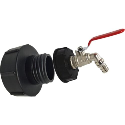 IBC Tank Valve Adapter,3/4 Inches Outlet Tap,IBC Tank Connector,Tap Replacement Fitting Valve,Hose Connector Fitting