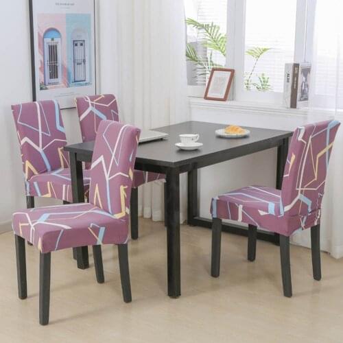 Papa&Mima Dining Room Chair Covers Socks Spandex