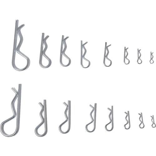 K1KA R Clips Key Fastner Fitting Set Retaining Pins Use with Tractors Farm Equipment Ideal for Home Office and Business Use