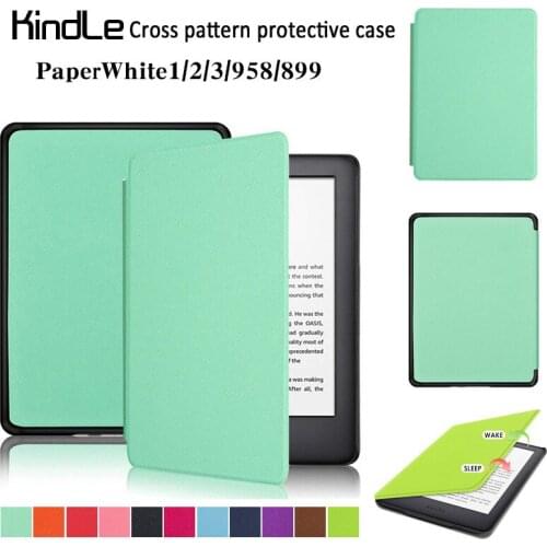 Kindle Case For Kindle658 2019 Paperwhite Case Cover Kindle 10th Case Kindle Oasis Paperwhite 1499 E-book Leather Case KPW1234