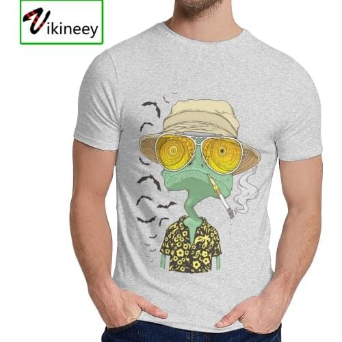 Rango Fear And Loathing In Las Vegas T-shirt Classic Round Neck Graphic Print For Man Cotton Classic Short Sleeve