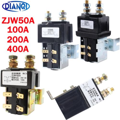 SW80 NO 12V 24V 36V 48V 60V 72V ZJW100A For Albright Type DC Contactor for CURTIS ZAPI CONTROLLER FORKLIFT TRUCK STACKER PALLET