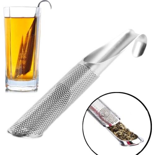 Kitchen Accessories new Tea Strainer Amazing Stainless Steel Infuser Pipe Design Tool Tea Spoon Infuser Filter
