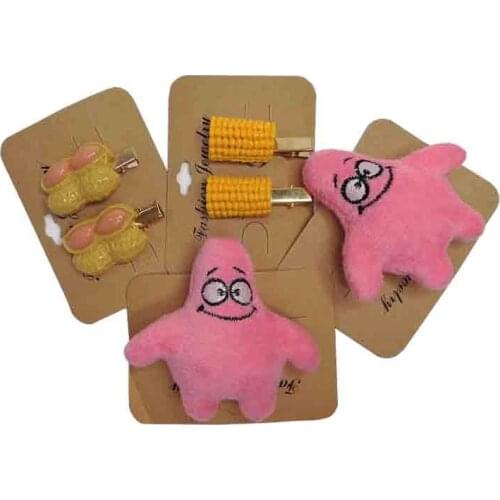 Cute Cartoon Baby Headband Pet Dog Hair Clip Bows Knotted Girl Headbands Hair Accessories Pet Supplier