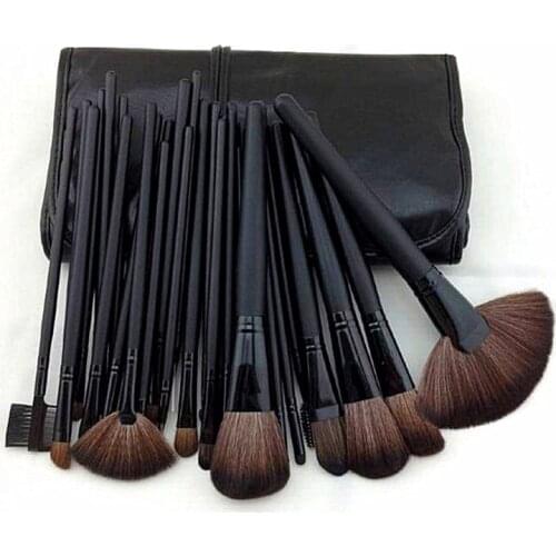 Makeup Brush Set 24 pcs with Gift Bag Professional Foundation Shadows Pinceaux Cosmetics Brushes Eyebrow Powder Make Up Tools