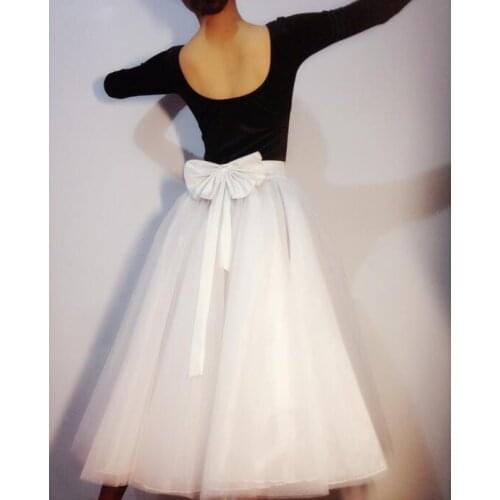 New Ballroom Dance Skirts Women Lady Waltz Tutu Long Skirt Flamenco Dancing Costumes Practice Wear Modern Dance Clothing