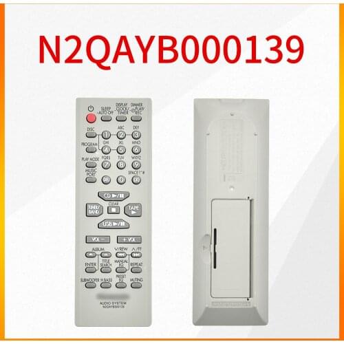 Original N2QAYB000139 Audio Remote Control For Panasonic 5CD Mini Combo
