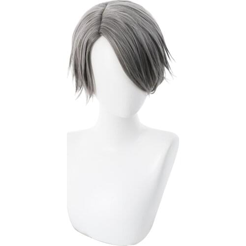Game Identity V Embalmer Aesop Carl Cosplay Wig Heat Resistant Synthetic Wig Halloween Party Cosplay Wig